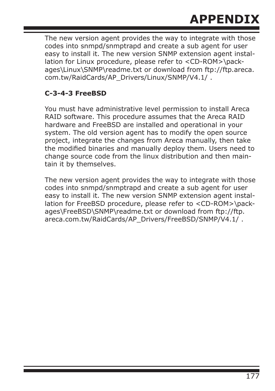 Appendix | DATOptic RM12-S6.TB - Rackmount User Manual | Page 68 / 90