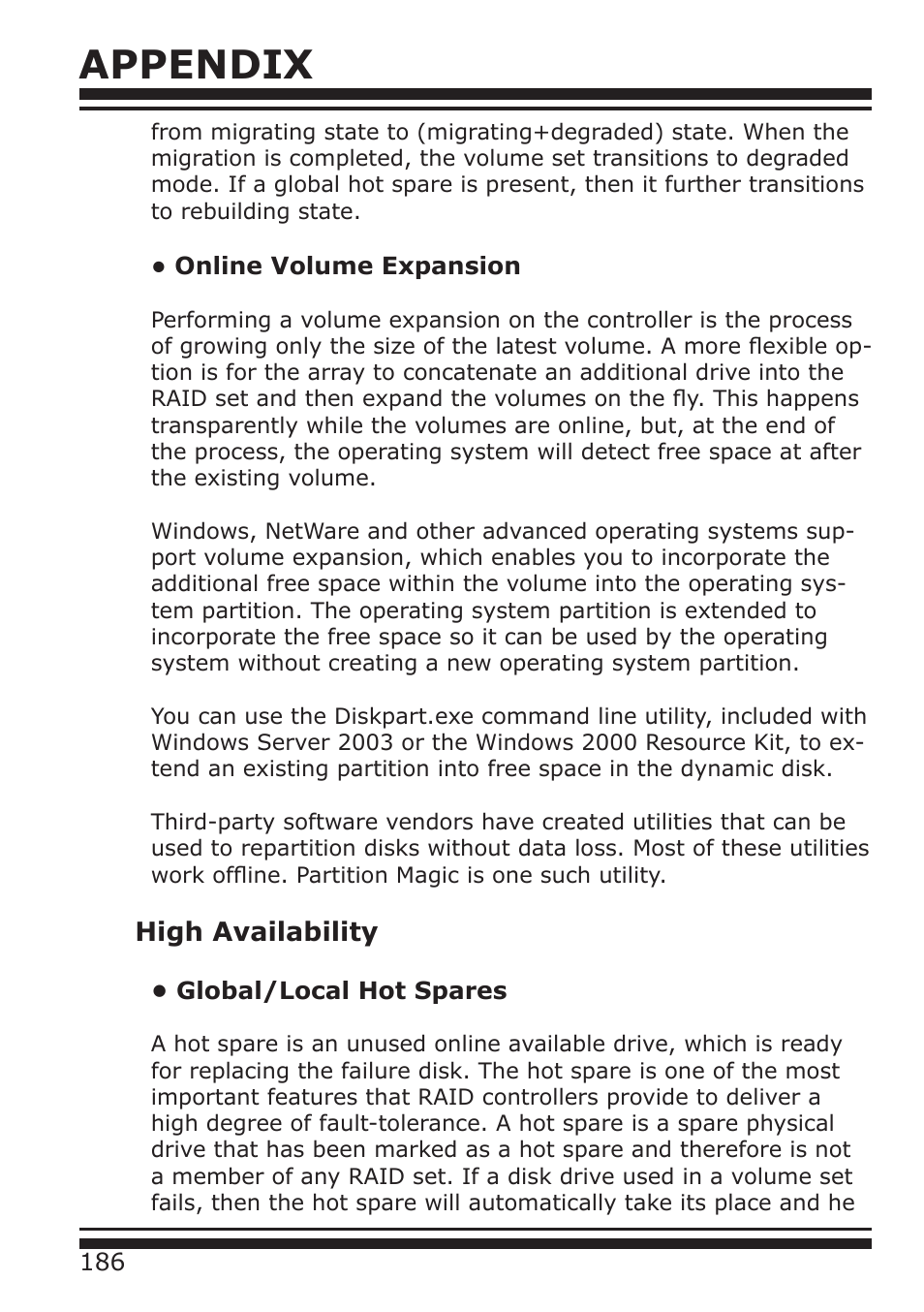 Appendix, High availability | DATOptic RM12-S6.TB - Rackmount User Manual | Page 77 / 90