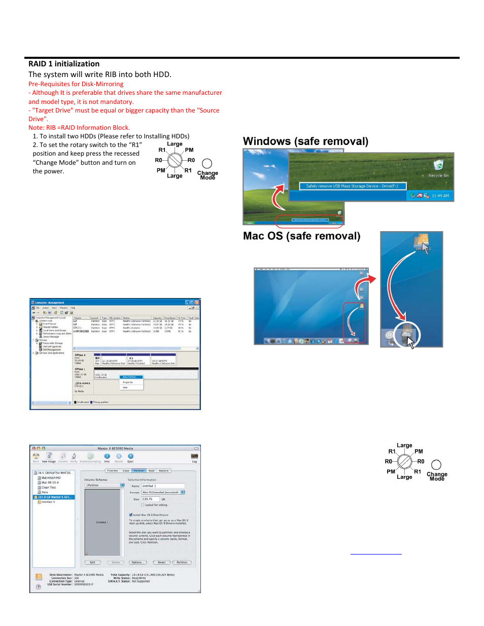 Ezraid4, Installation guide | DATOptic ezRAID4 User Manual | Page 2 / 2