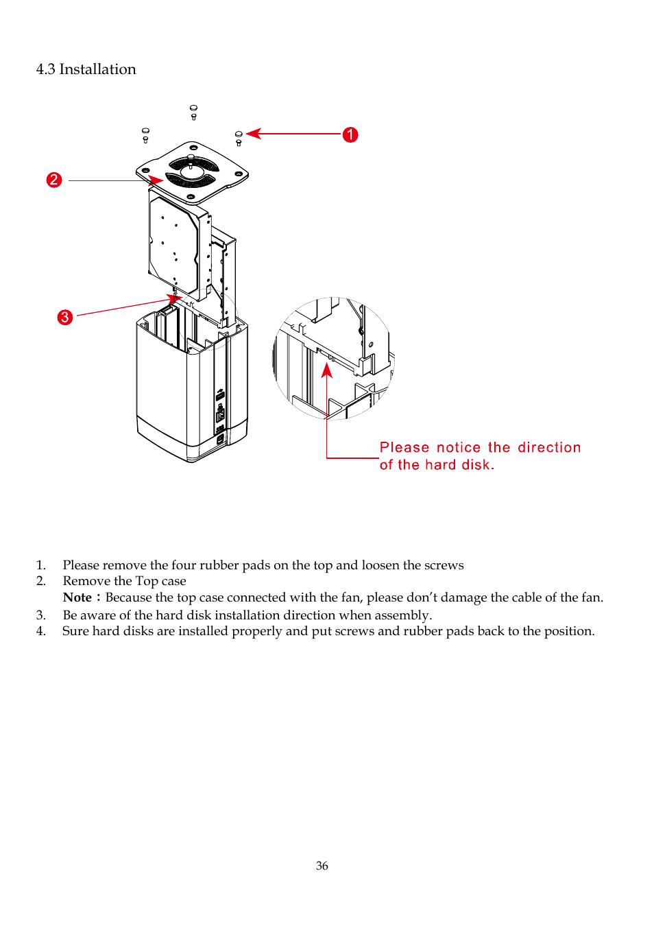 DATOptic 2BAY_NAS User Manual | Page 37 / 38