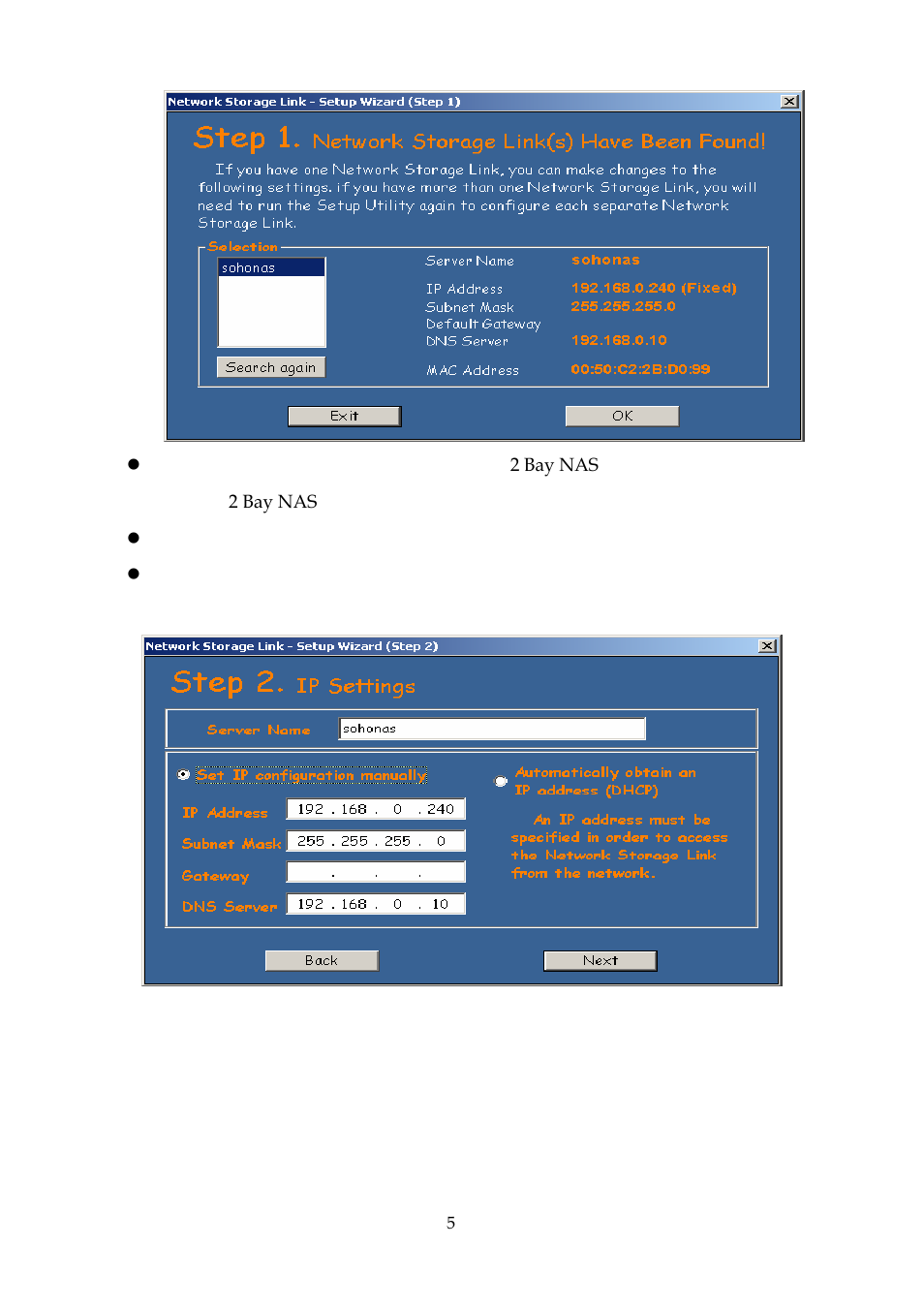 DATOptic 2BAY_NAS User Manual | Page 6 / 38
