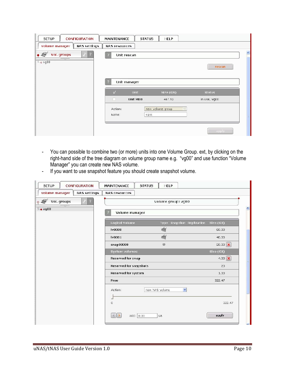 DATOptic uNAS – tNAS User Manual | Page 10 / 98