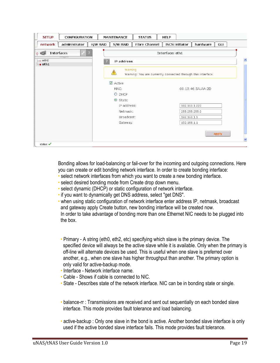 DATOptic uNAS – tNAS User Manual | Page 19 / 98