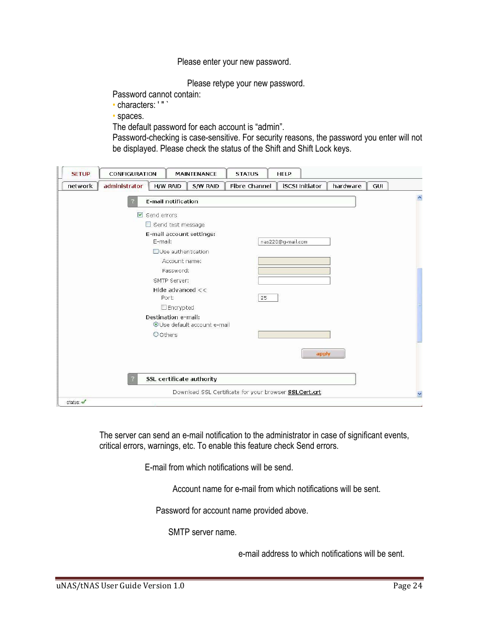 DATOptic uNAS – tNAS User Manual | Page 24 / 98