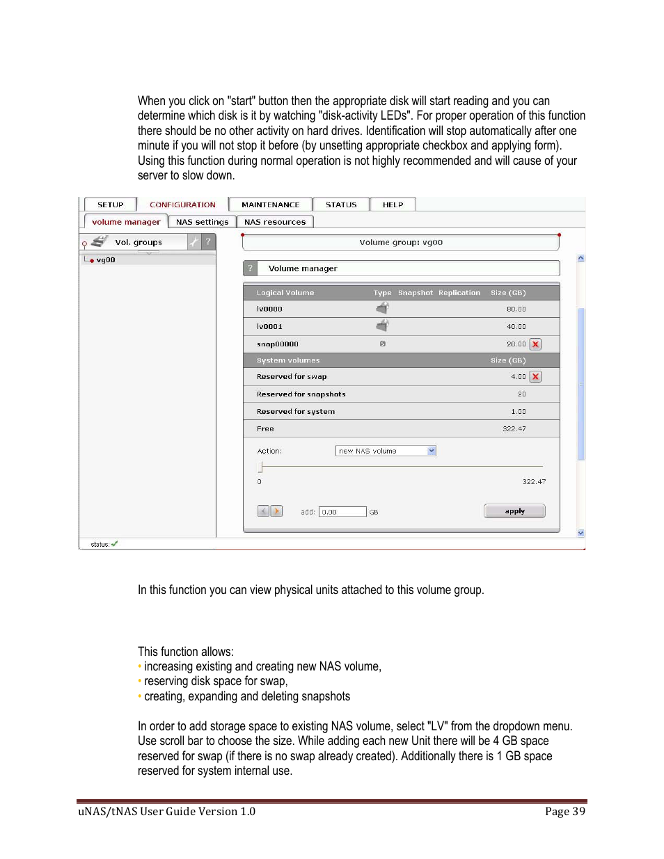 DATOptic uNAS – tNAS User Manual | Page 39 / 98