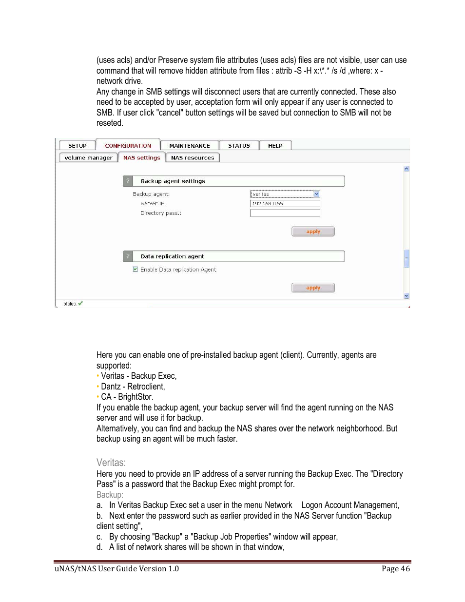 DATOptic uNAS – tNAS User Manual | Page 46 / 98