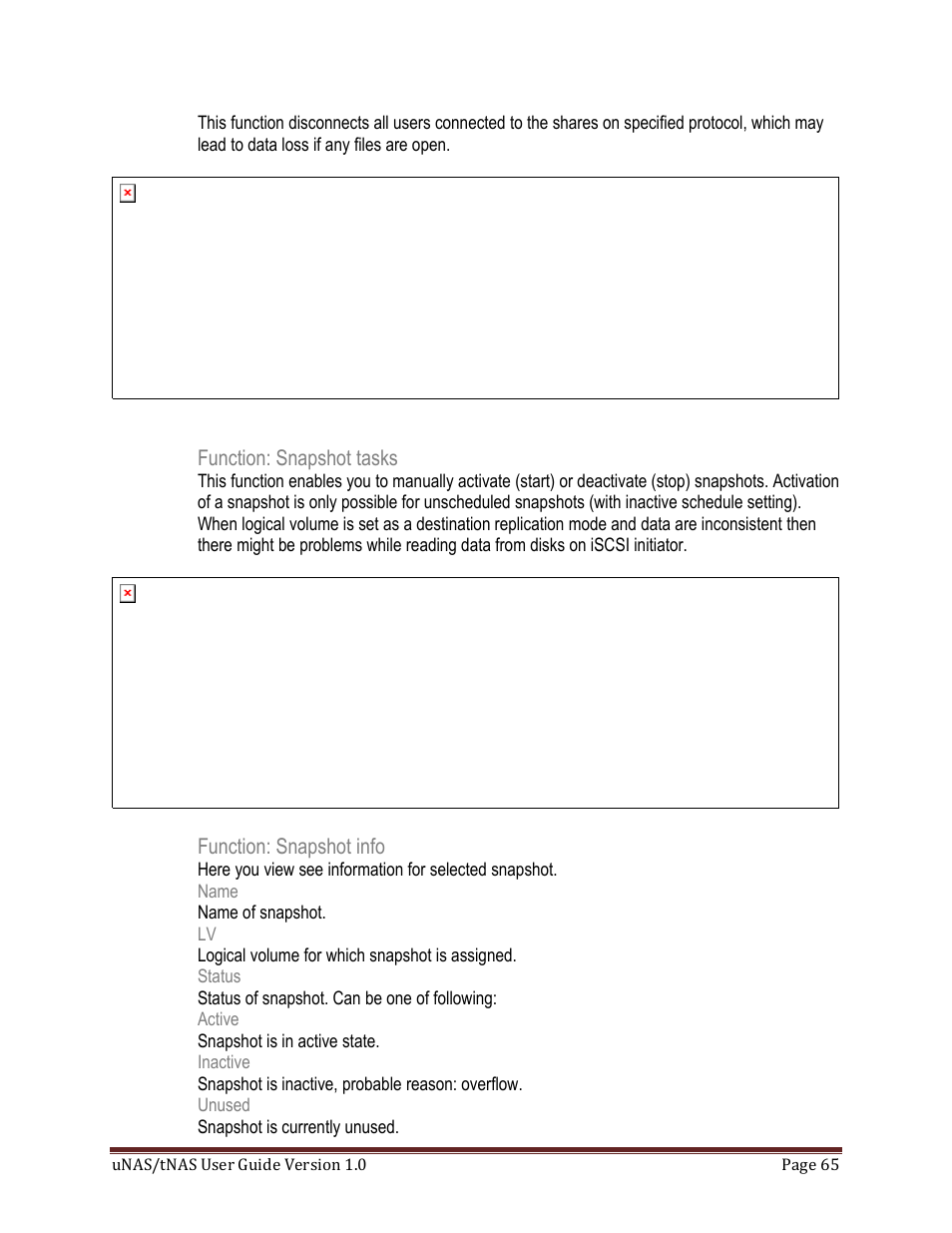 DATOptic uNAS – tNAS User Manual | Page 65 / 98