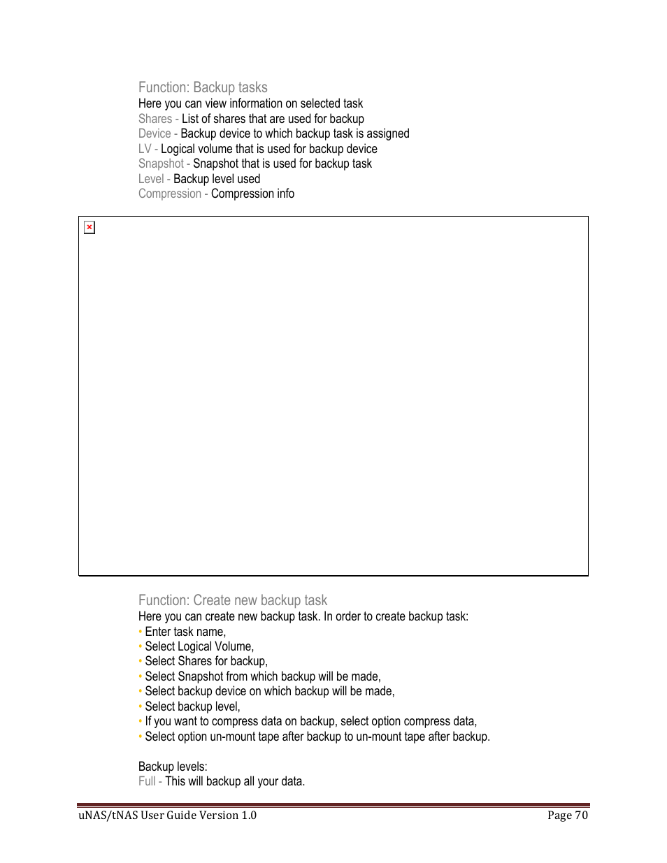 DATOptic uNAS – tNAS User Manual | Page 70 / 98