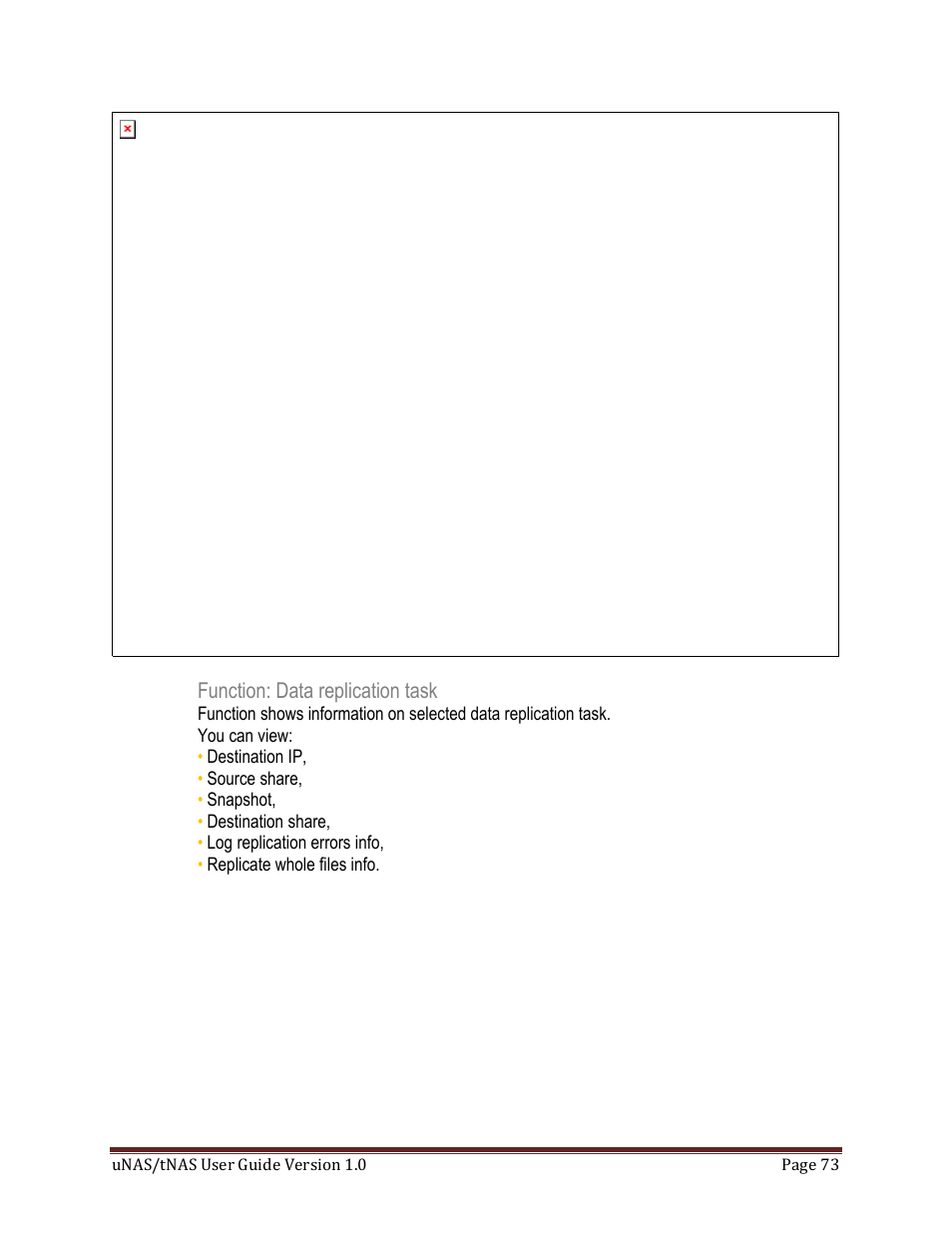 DATOptic uNAS – tNAS User Manual | Page 73 / 98