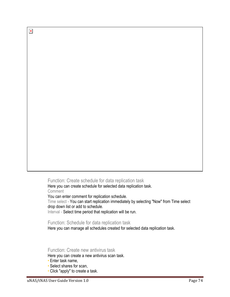 DATOptic uNAS – tNAS User Manual | Page 74 / 98