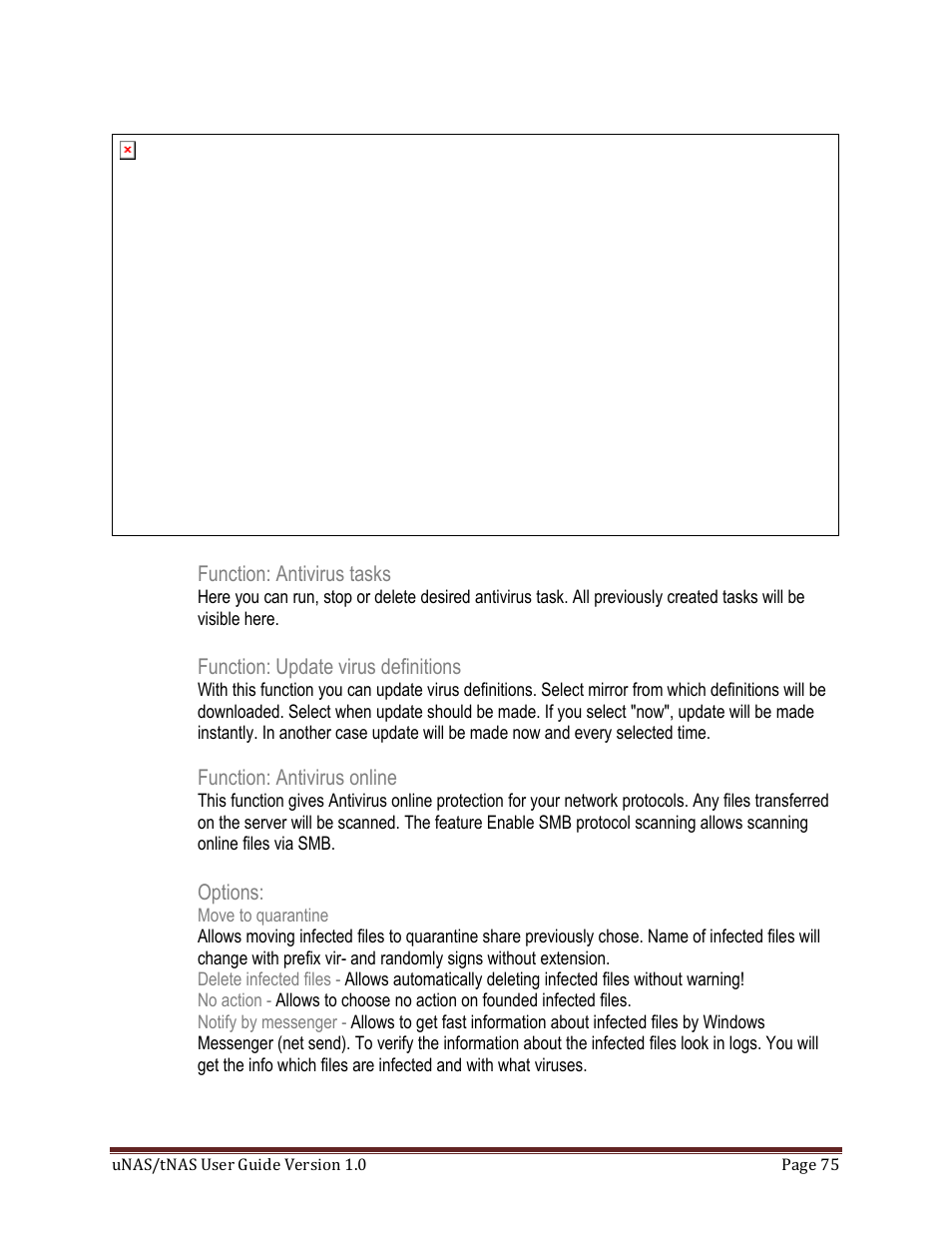 DATOptic uNAS – tNAS User Manual | Page 75 / 98