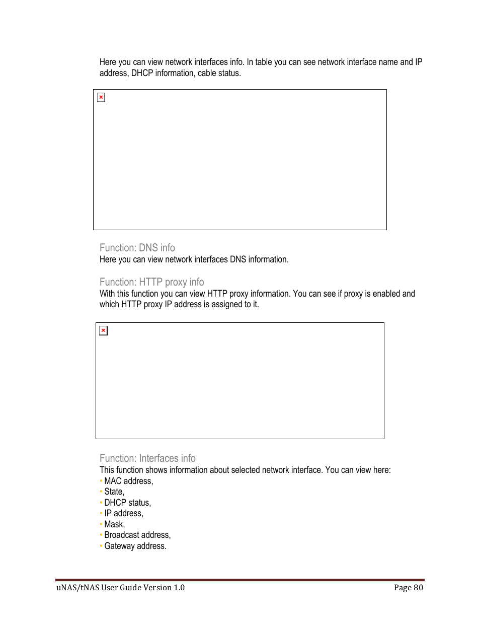 DATOptic uNAS – tNAS User Manual | Page 80 / 98