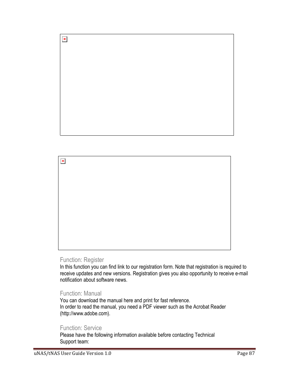 DATOptic uNAS – tNAS User Manual | Page 87 / 98