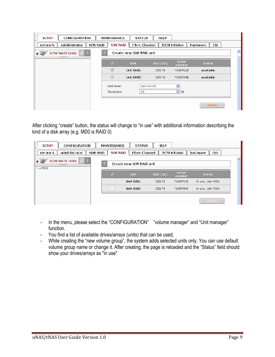 DATOptic uNAS – tNAS User Manual | Page 9 / 98