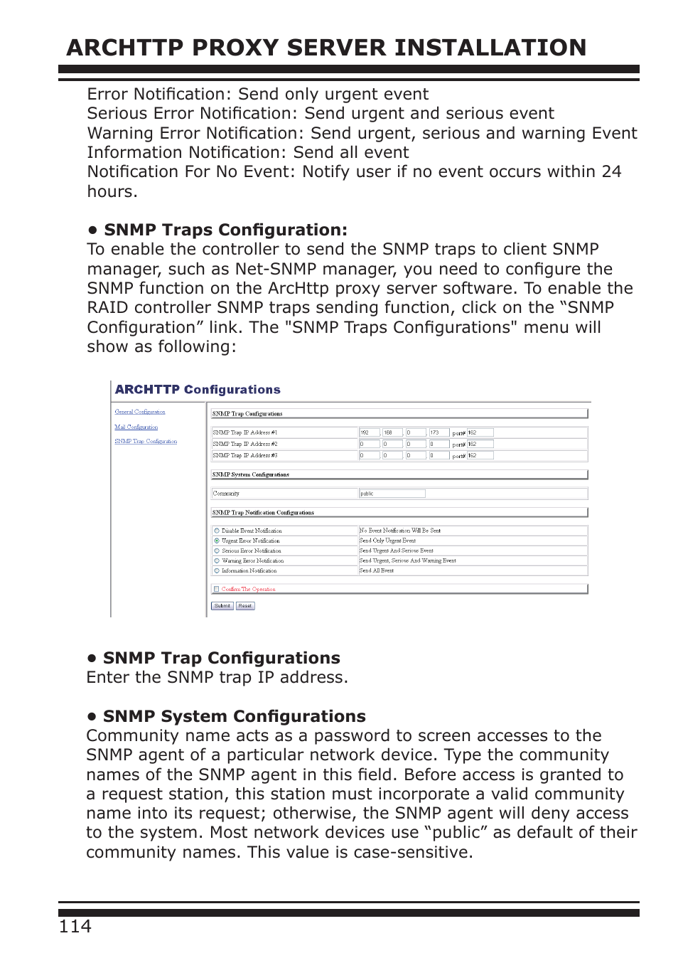 DATOptic ARC-1680 Series User Manual | Page 114 / 184