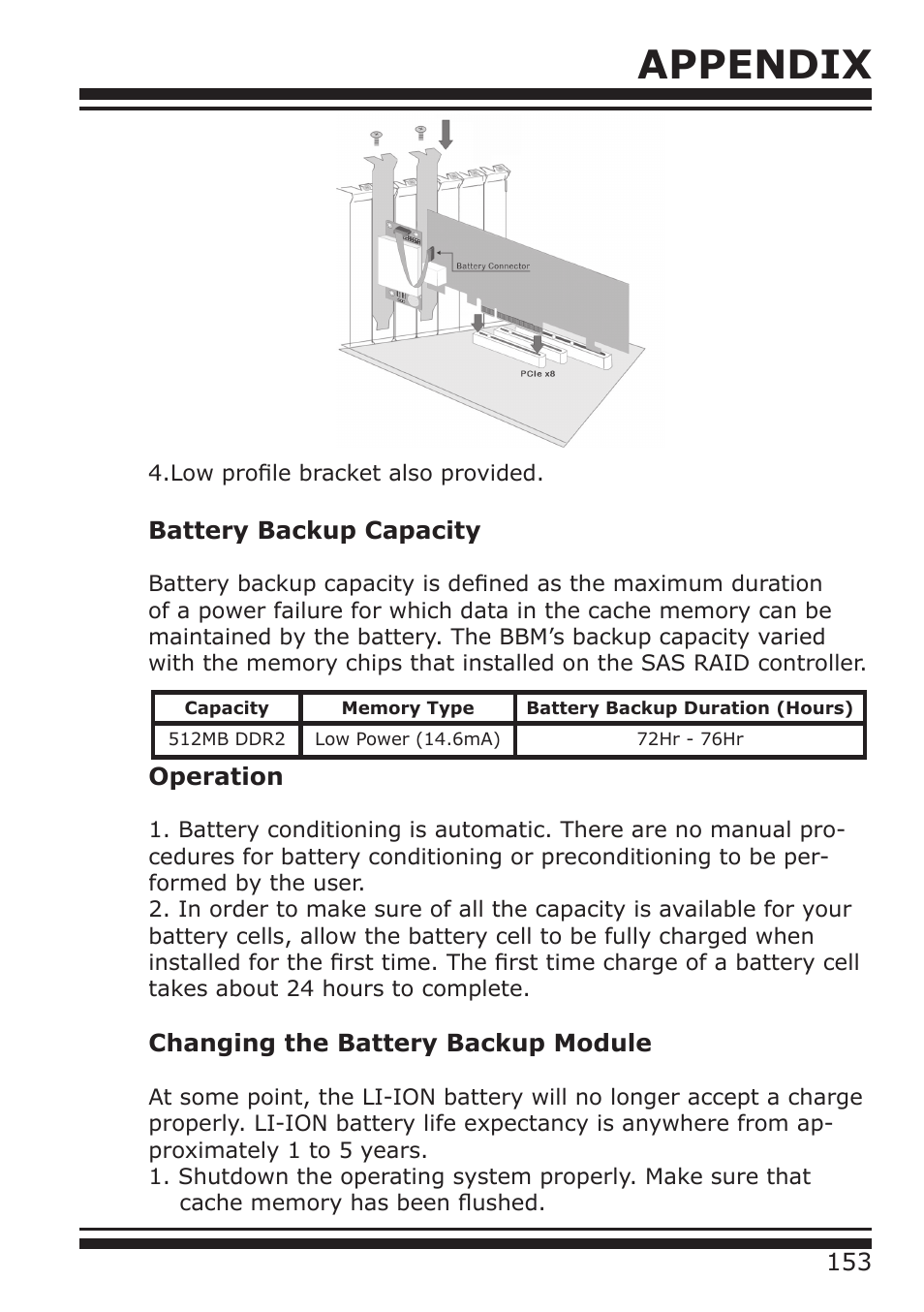 Appendix | DATOptic ARC-1680 Series User Manual | Page 153 / 184