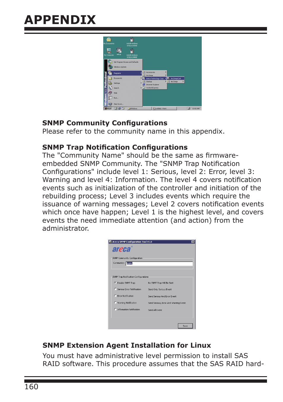 Appendix | DATOptic ARC-1680 Series User Manual | Page 160 / 184