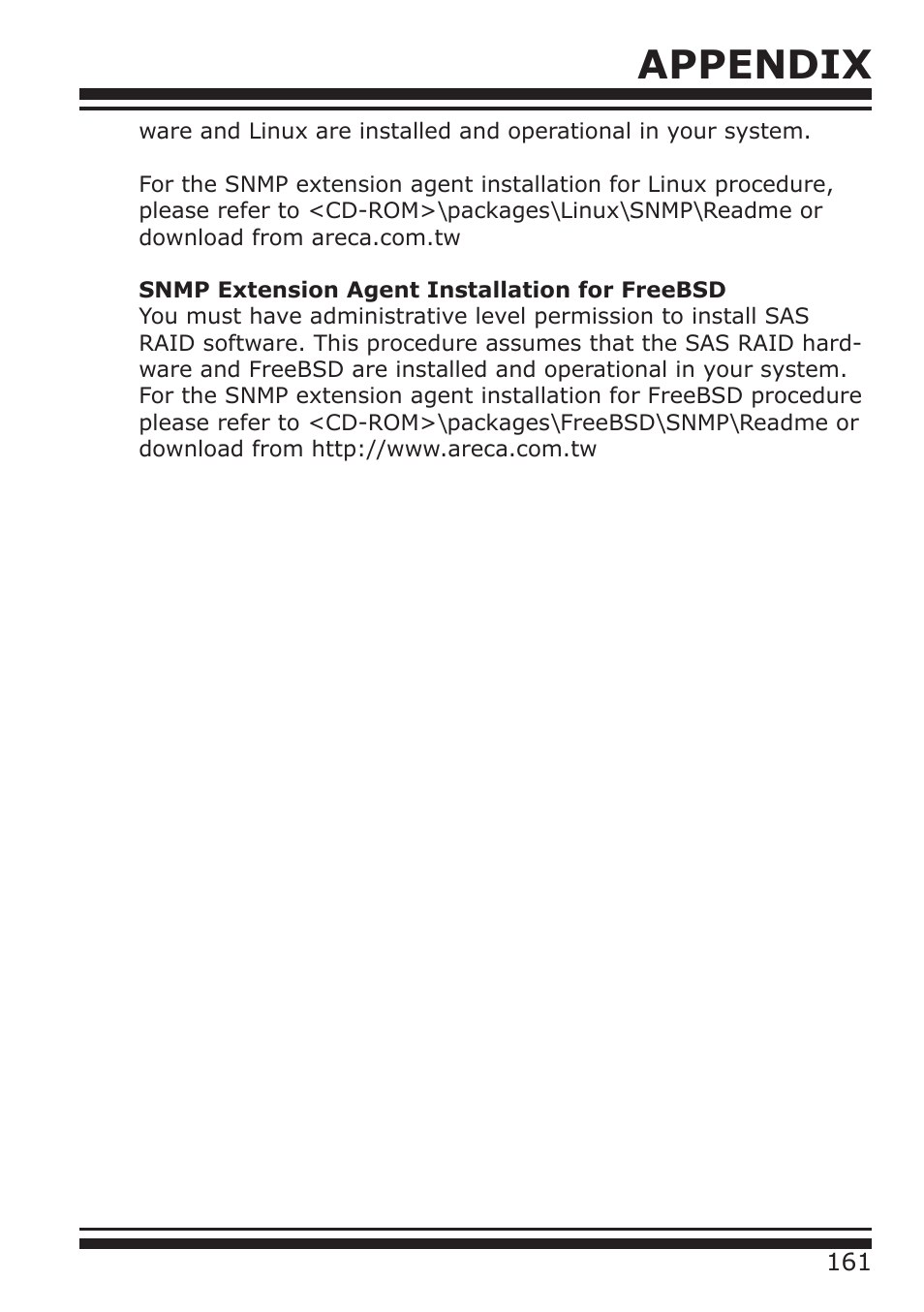 Appendix | DATOptic ARC-1680 Series User Manual | Page 161 / 184