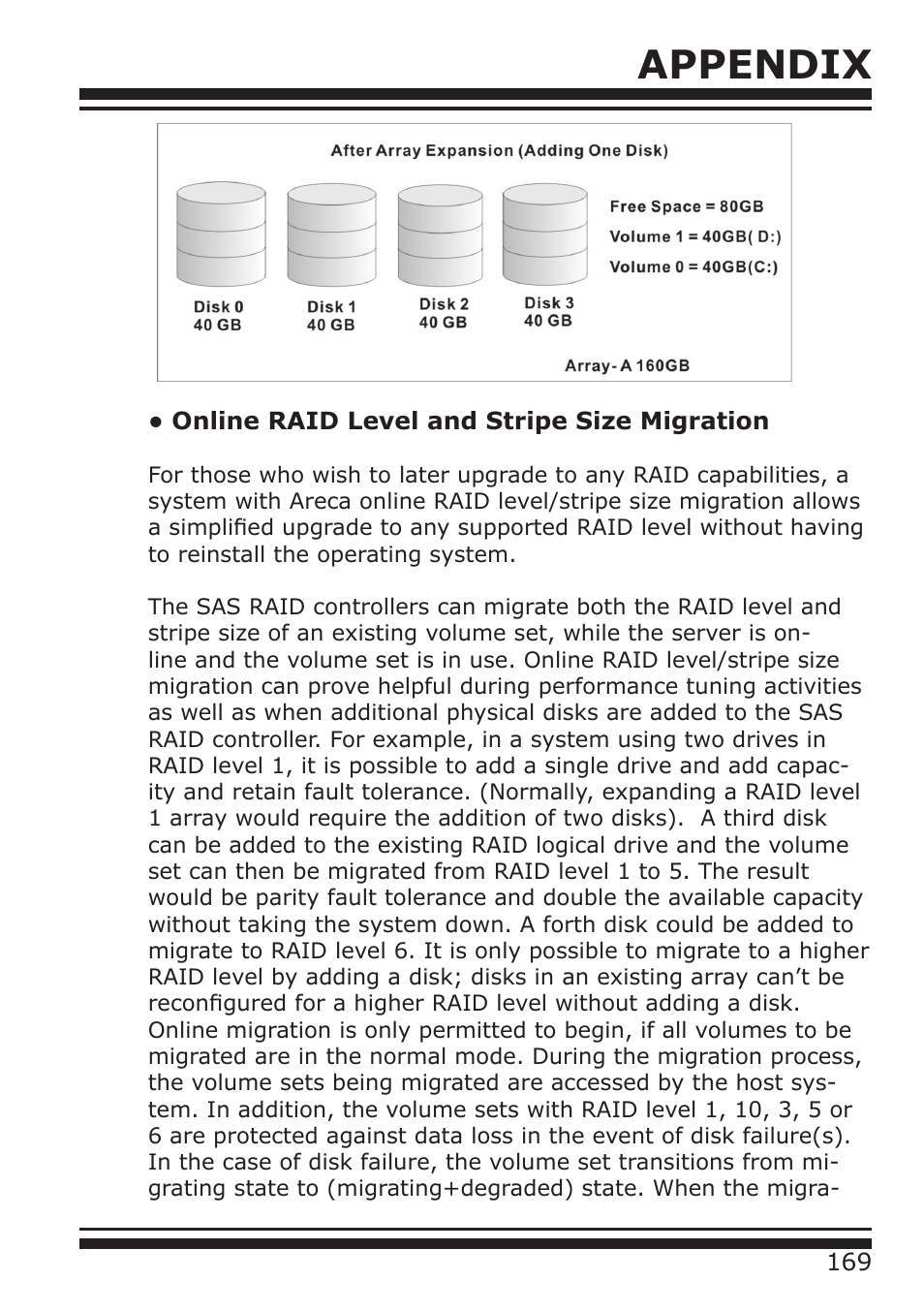 Appendix | DATOptic ARC-1680 Series User Manual | Page 169 / 184