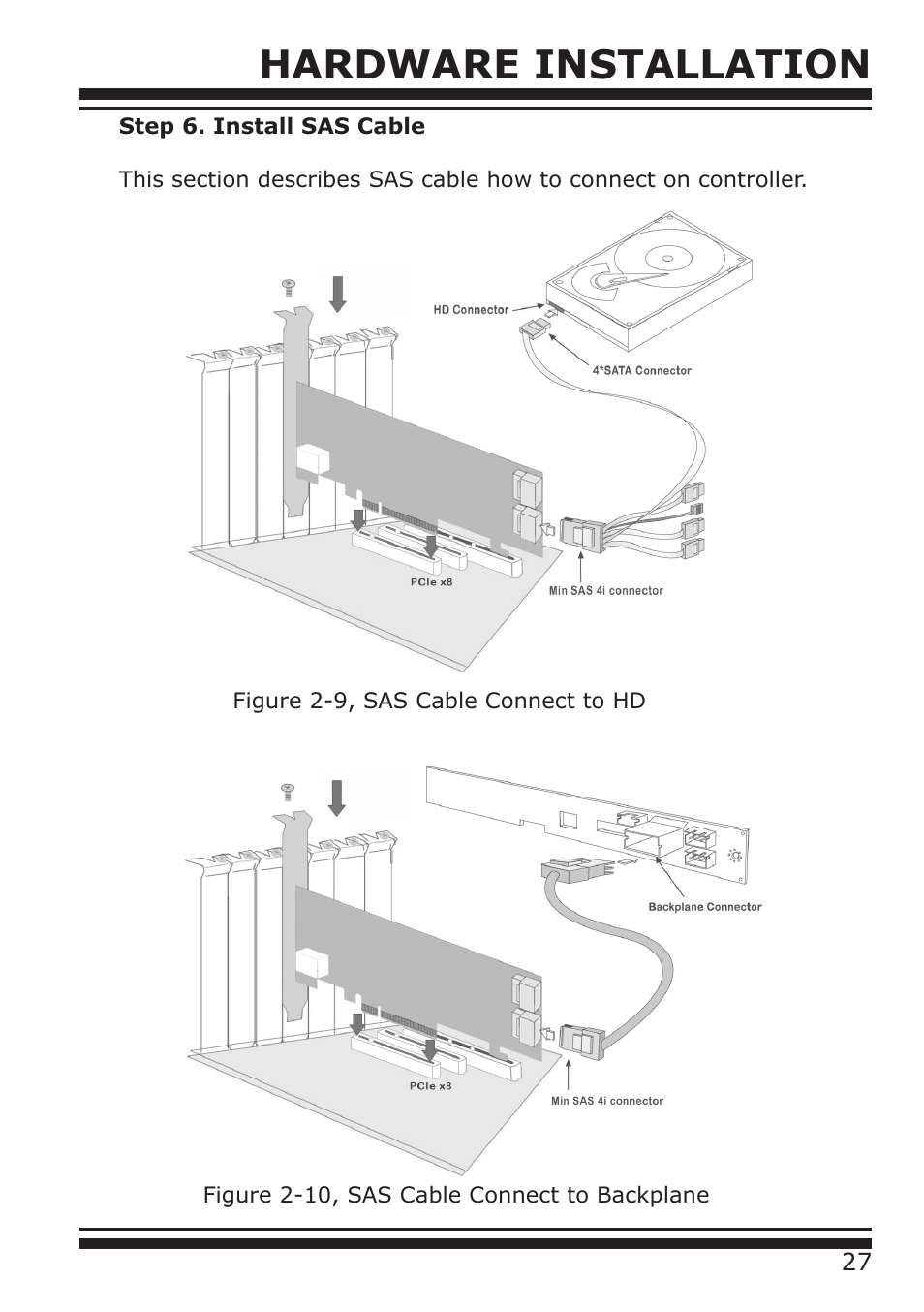 Hardware installation | DATOptic ARC-1680 Series User Manual | Page 27 / 184