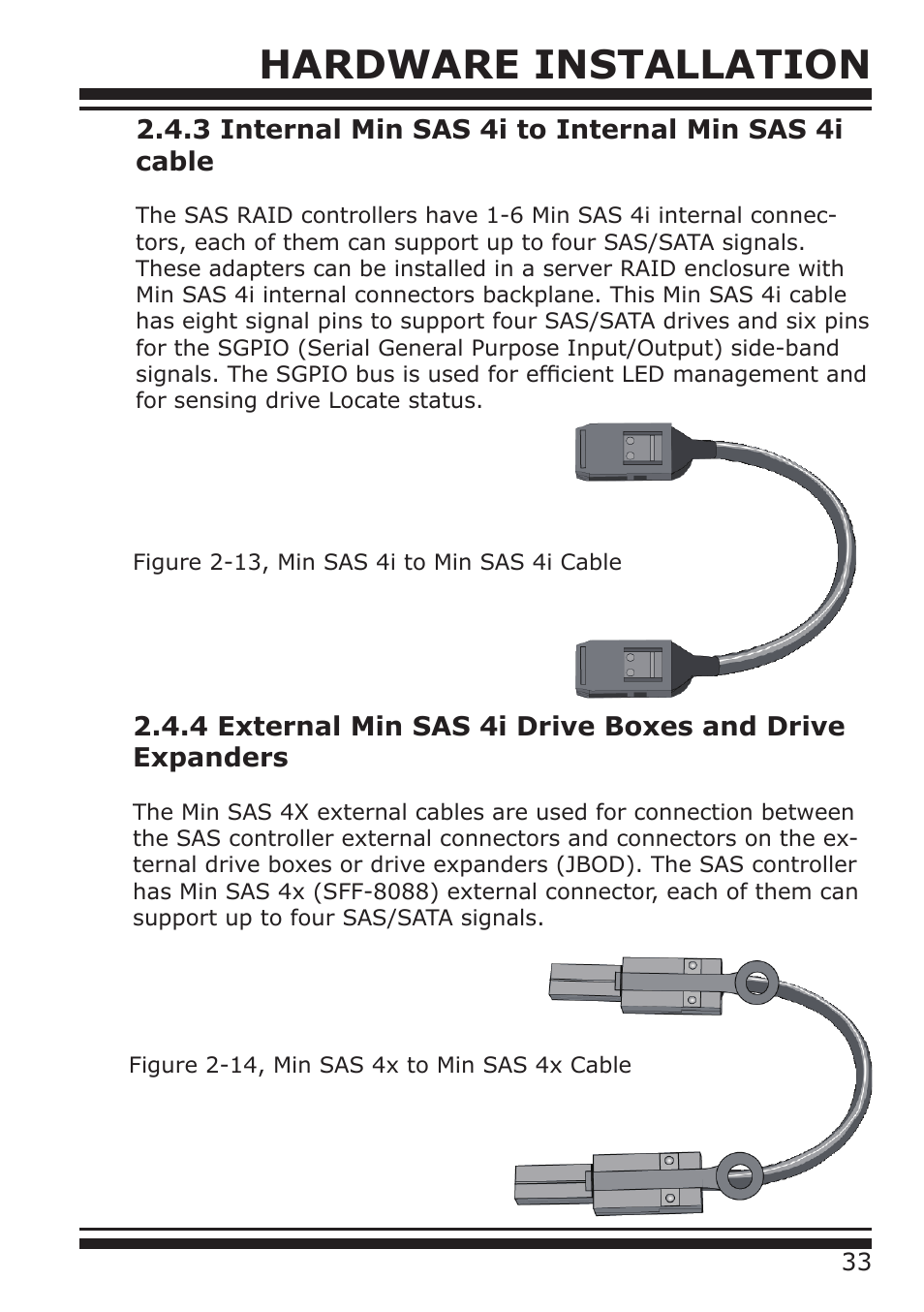 Hardware installation | DATOptic ARC-1680 Series User Manual | Page 33 / 184