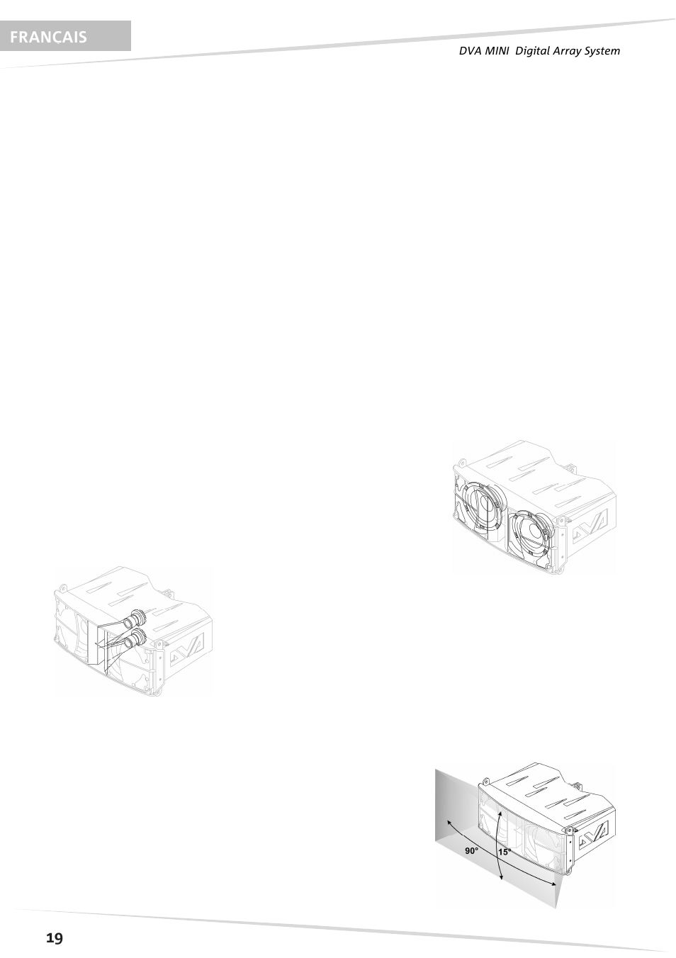 19 français | dB TECHNOLOGIES DVA M2S User Manual | Page 20 / 44