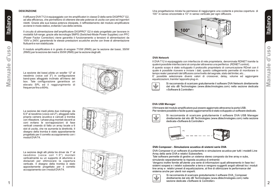 It aliano | dB TECHNOLOGIES DVA T12 v1 User Manual | Page 2 / 26