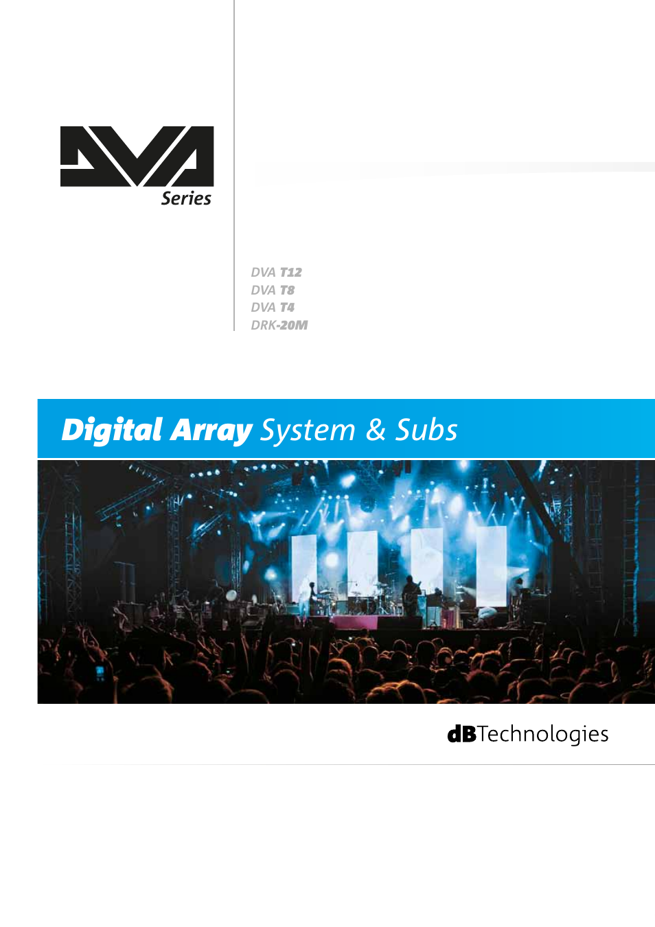 dB TECHNOLOGIES DVA Series User Manual | 18 pages