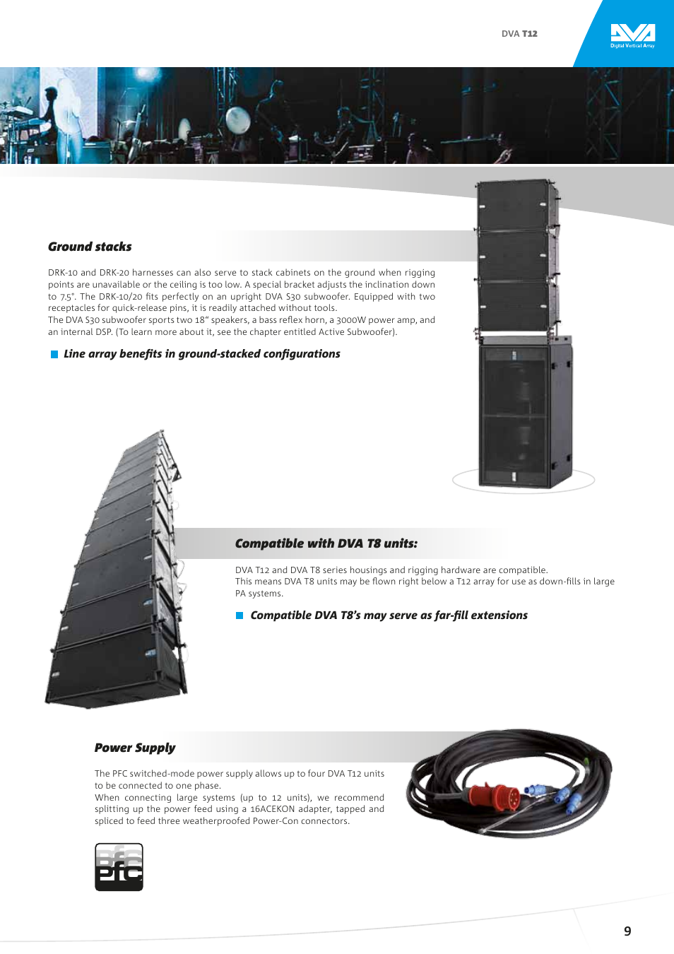 Top performance combined with total control, Active line array module | dB TECHNOLOGIES DVA Series User Manual | Page 6 / 18