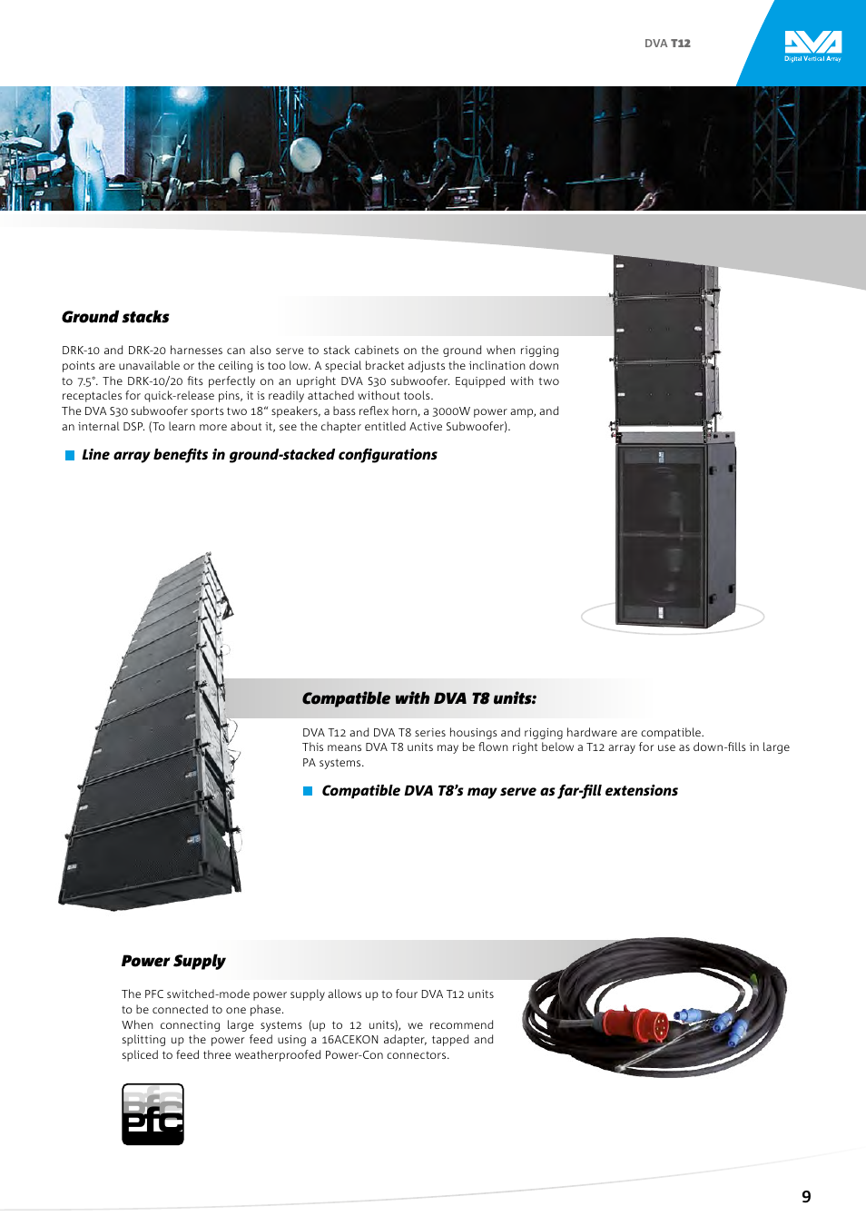 Top performance combined with total control, Active line array module | dB TECHNOLOGIES DVA T12 v2 User Manual | Page 4 / 4