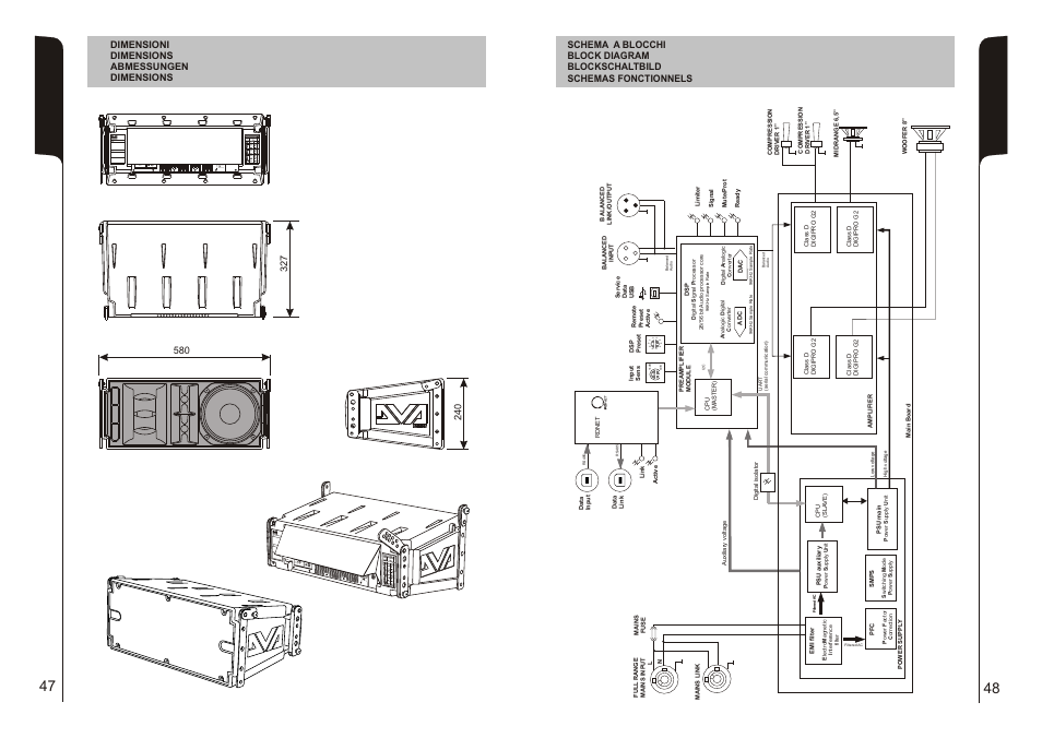 dB TECHNOLOGIES DVA T8 User Manual | Page 25 / 32