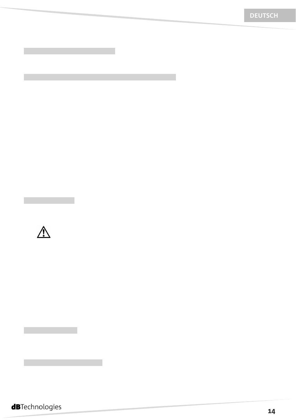 dB TECHNOLOGIES DVA MS12 User Manual | Page 15 / 40