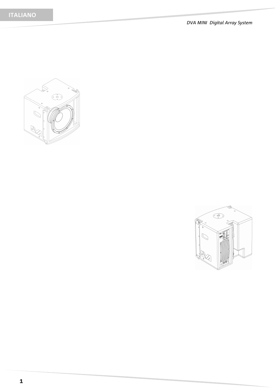 dB TECHNOLOGIES DVA MS12 User Manual | Page 2 / 40