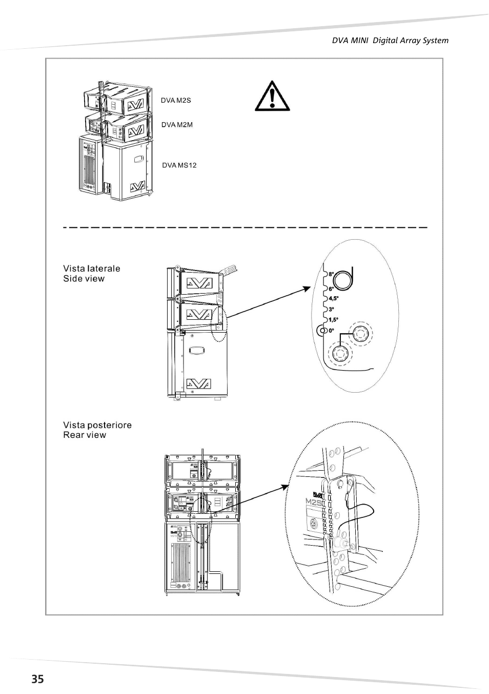 dB TECHNOLOGIES DVA MS12 User Manual | Page 36 / 40