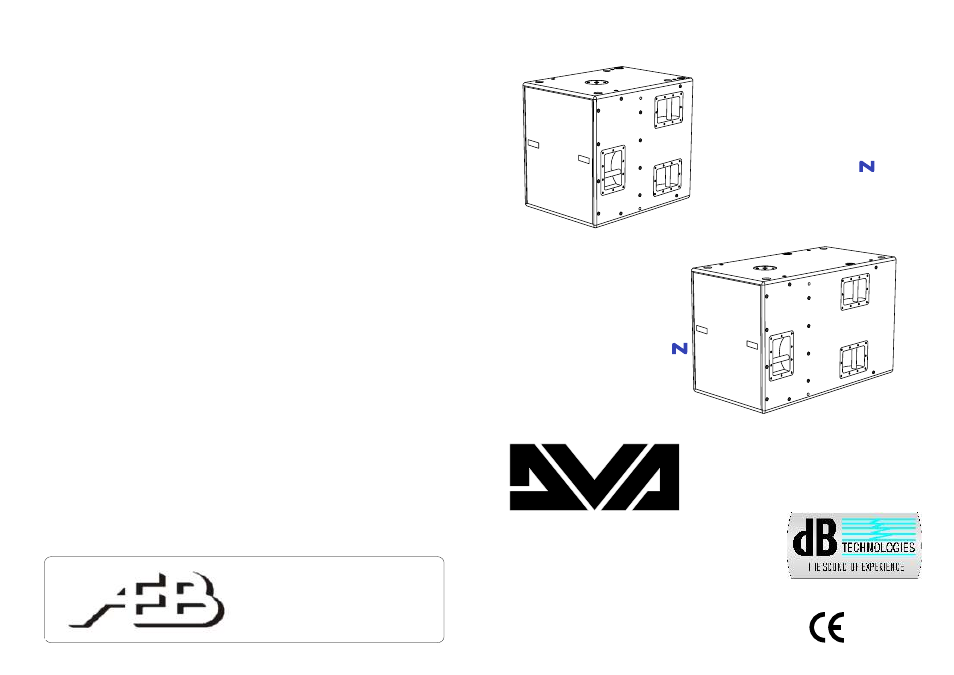 dB TECHNOLOGIES DVA S1518N User Manual | 27 pages