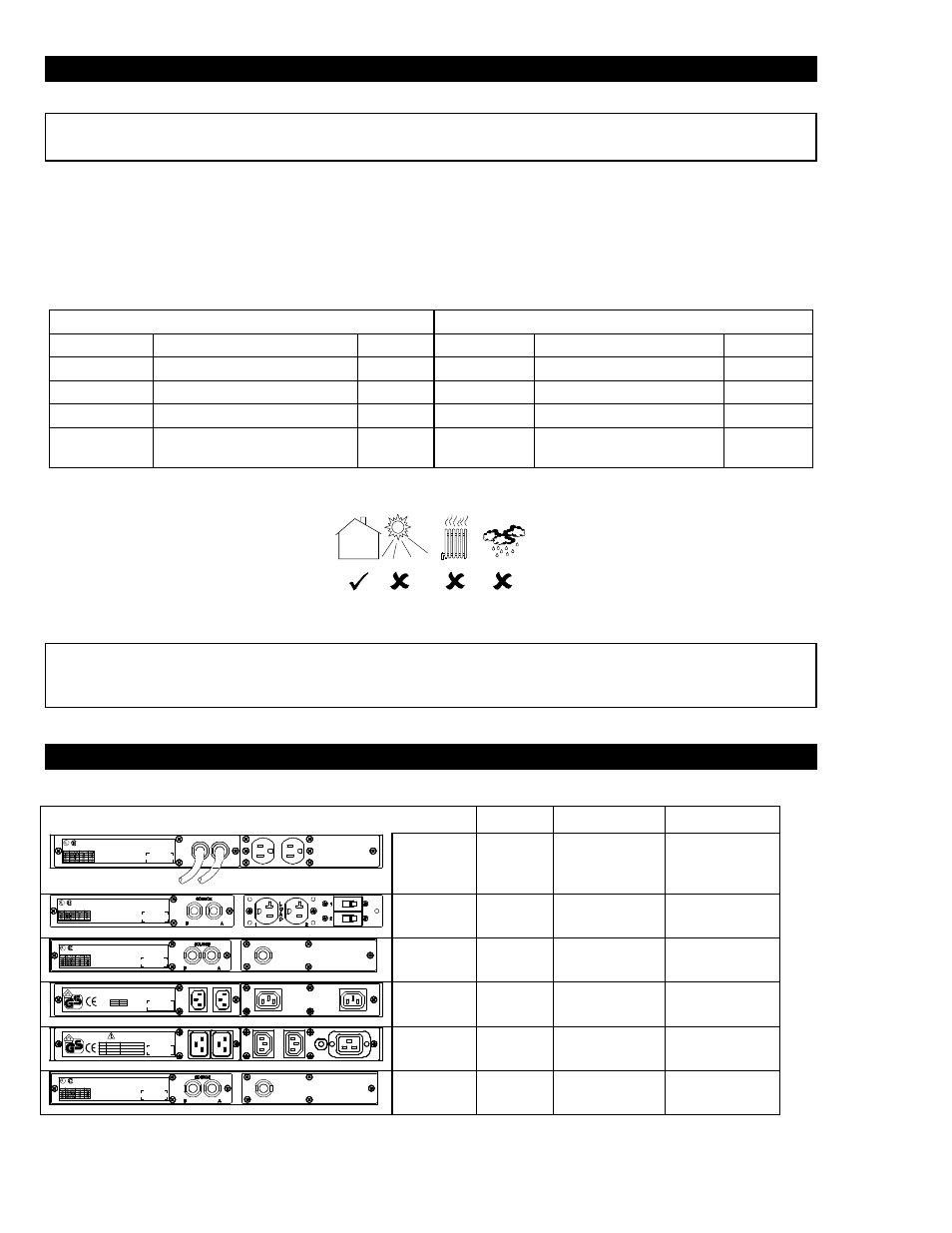 Initial startup, Installation | APC SU041 1400 VA User Manual | Page 8 / 17