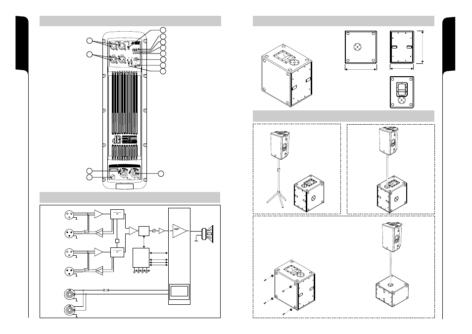 Push on mute sgn lim phase 90hz | dB TECHNOLOGIES DVA S08 User Manual | Page 8 / 9