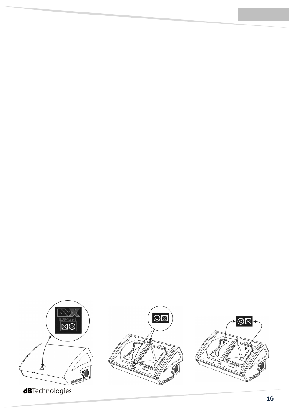 dB TECHNOLOGIES DVX DM15 TH User Manual | Page 17 / 32