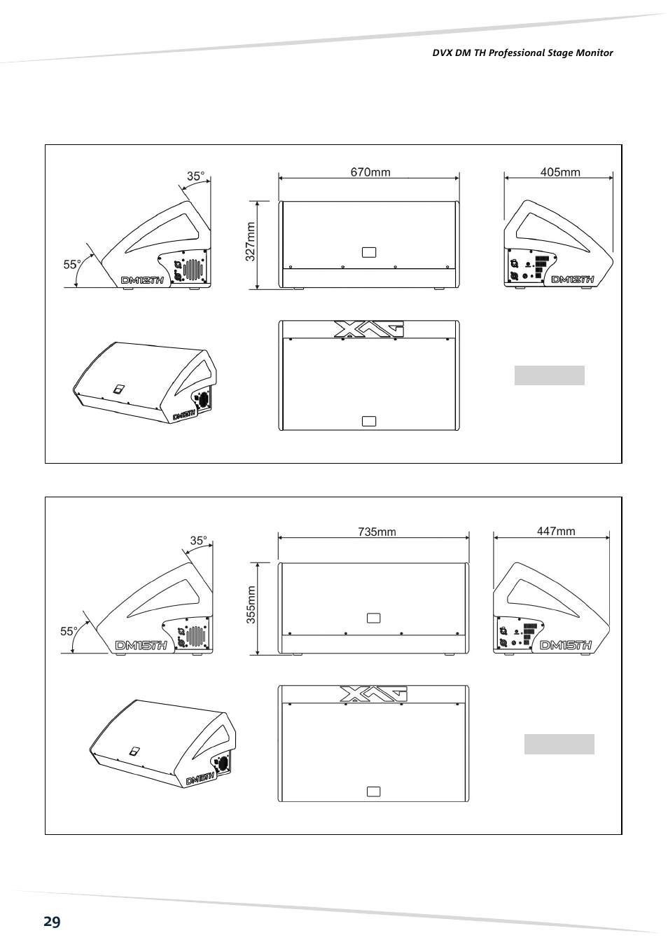 Dm12th dm15th | dB TECHNOLOGIES DVX DM15 TH User Manual | Page 30 / 32