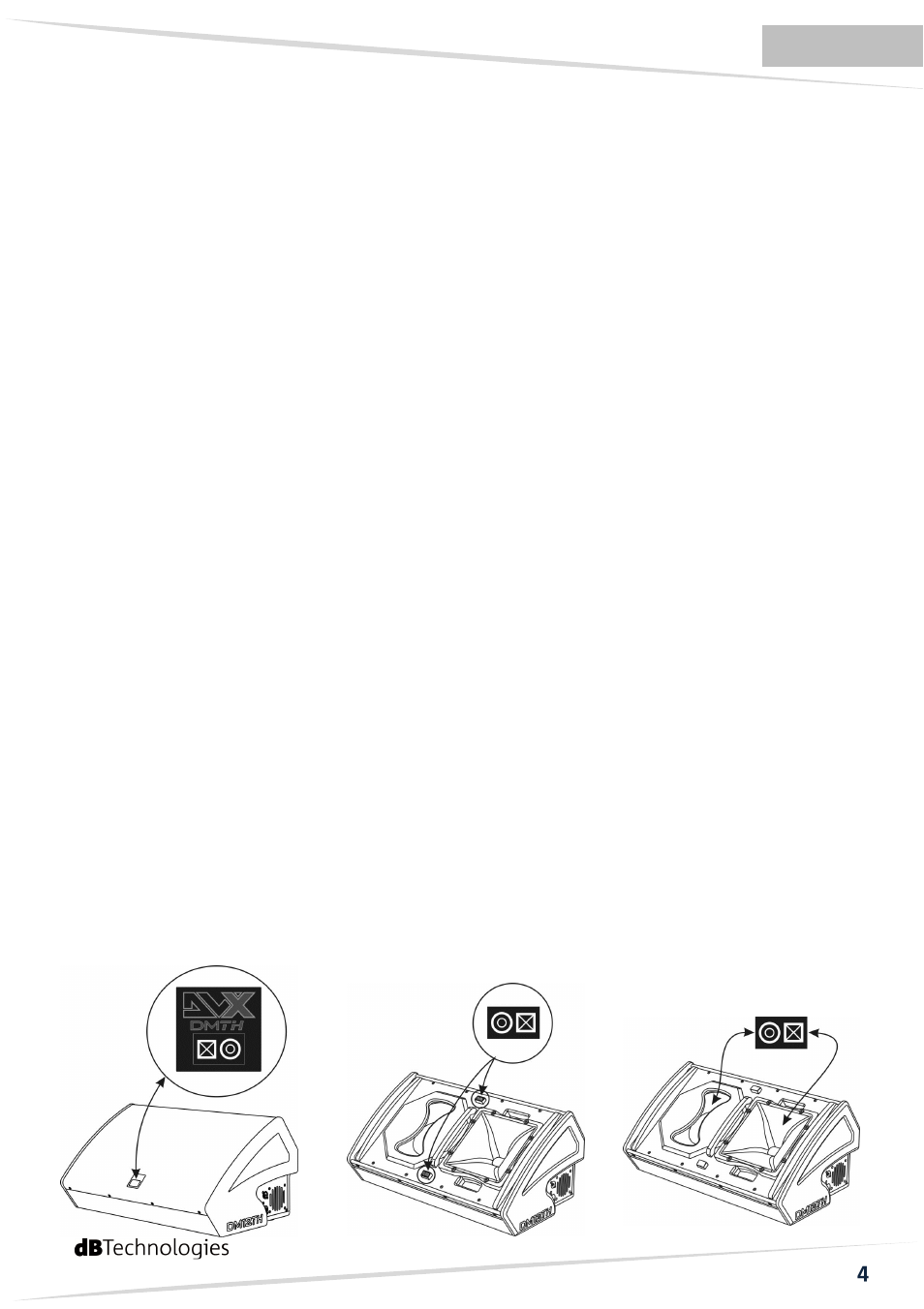 dB TECHNOLOGIES DVX DM15 TH User Manual | Page 5 / 32