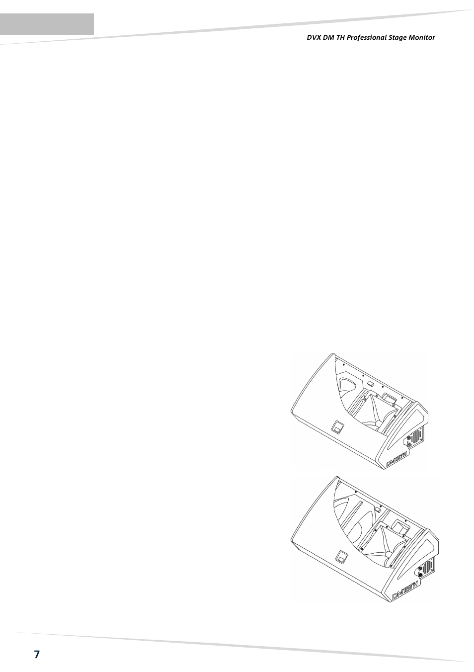 dB TECHNOLOGIES DVX DM15 TH User Manual | Page 8 / 32