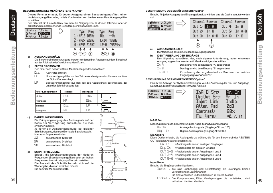 De u ts c h | dB TECHNOLOGIES AC26N User Manual | Page 21 / 32