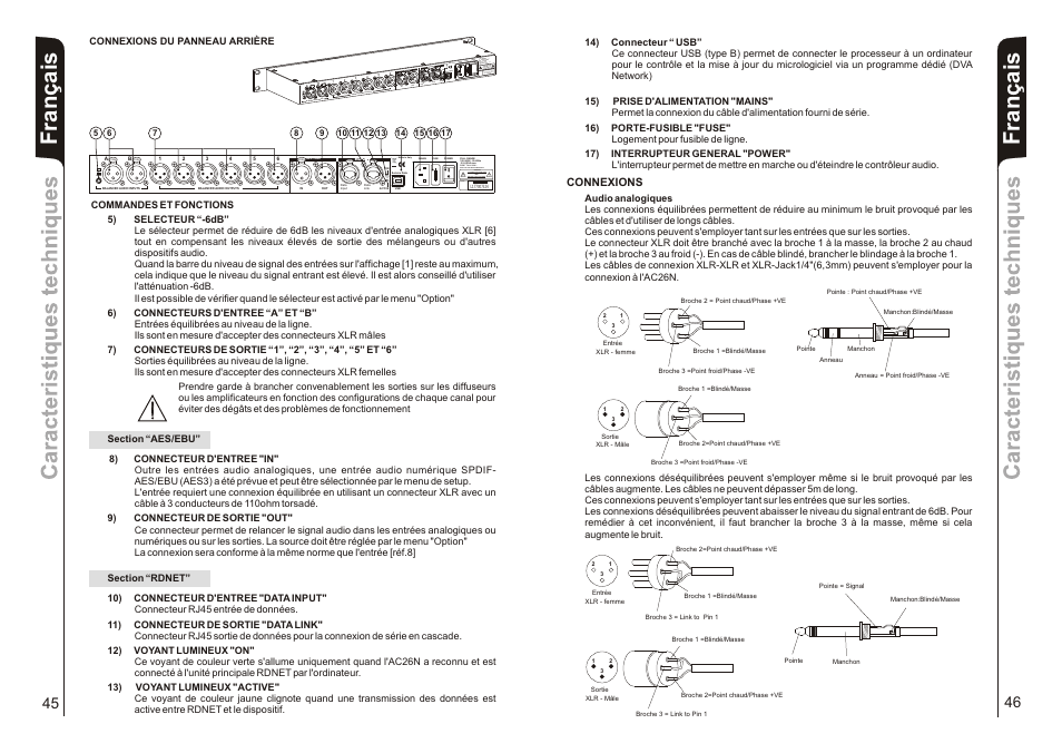 dB TECHNOLOGIES AC26N User Manual | Page 24 / 32