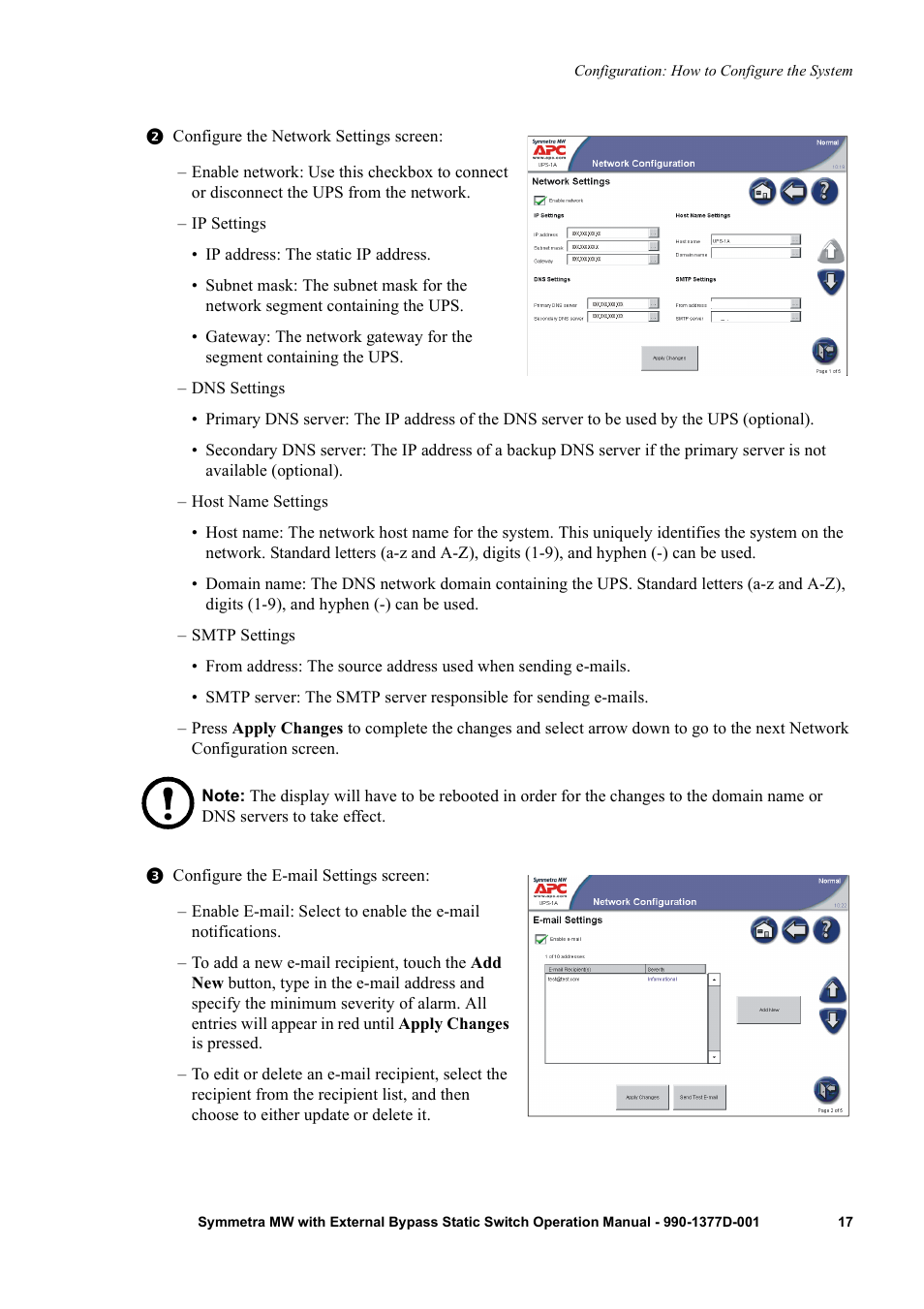 APC SYMMETRA 990 User Manual | Page 21 / 32