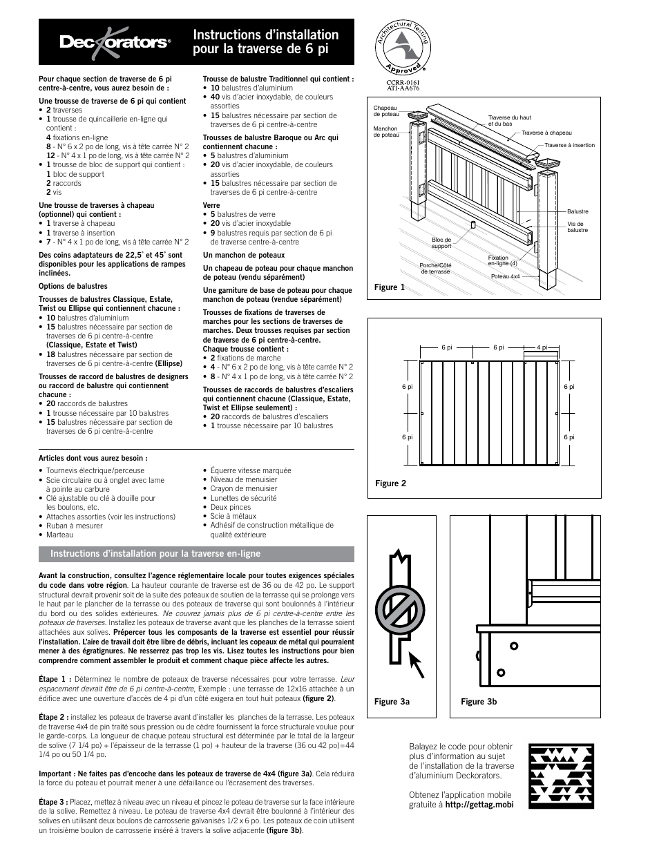 Fig.3.eps | Deckorators Aluminum 6 Railing User Manual | Page 5 / 12