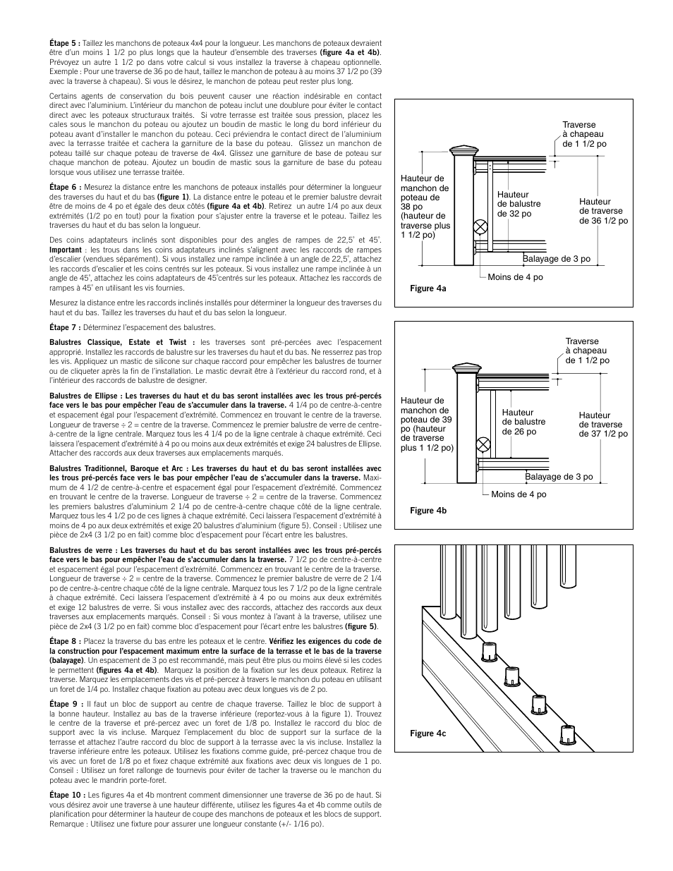 Deckorators Aluminum 8 Railing User Manual | Page 6 / 12