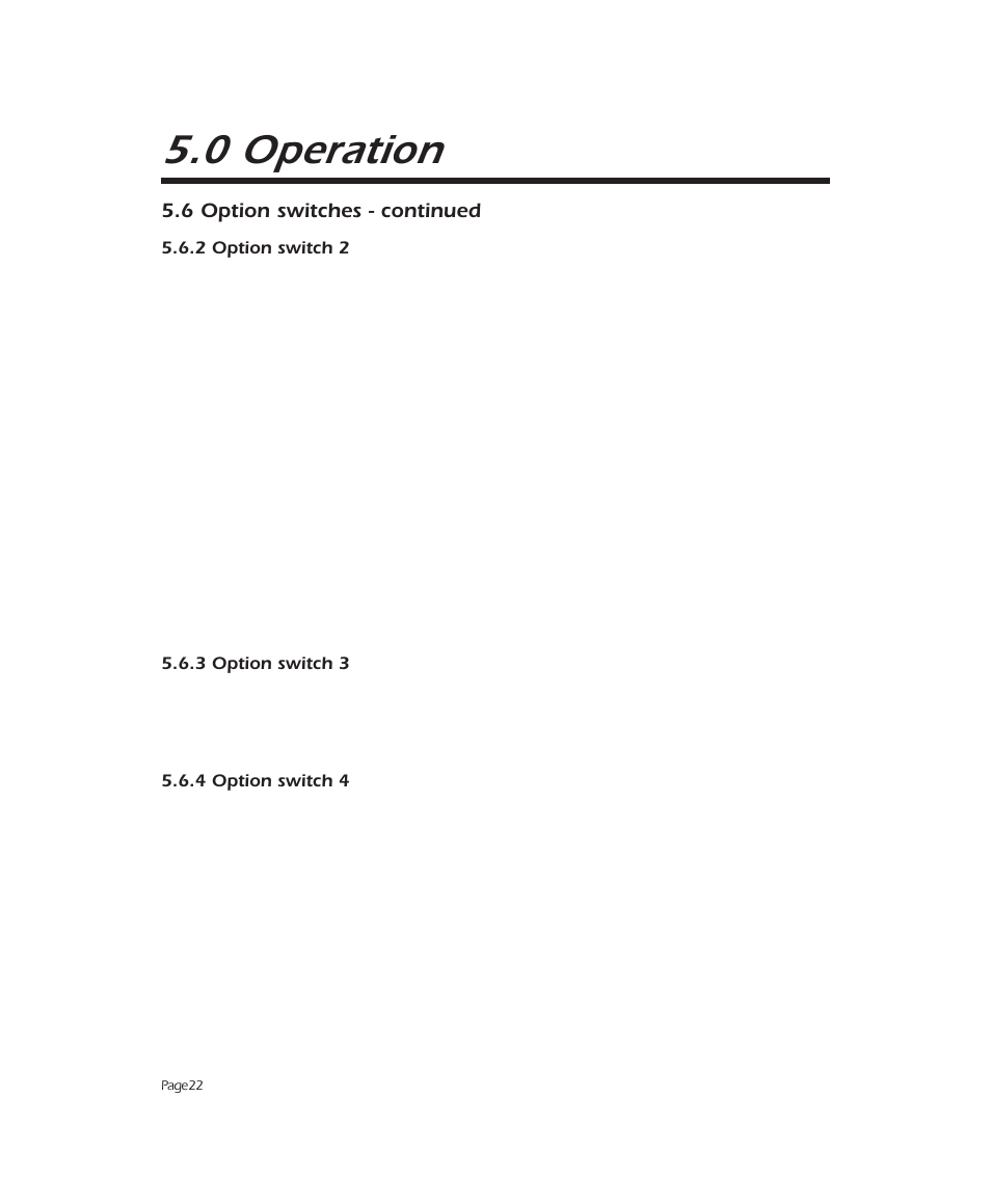 0 operation | APC 2000 User Manual | Page 24 / 44