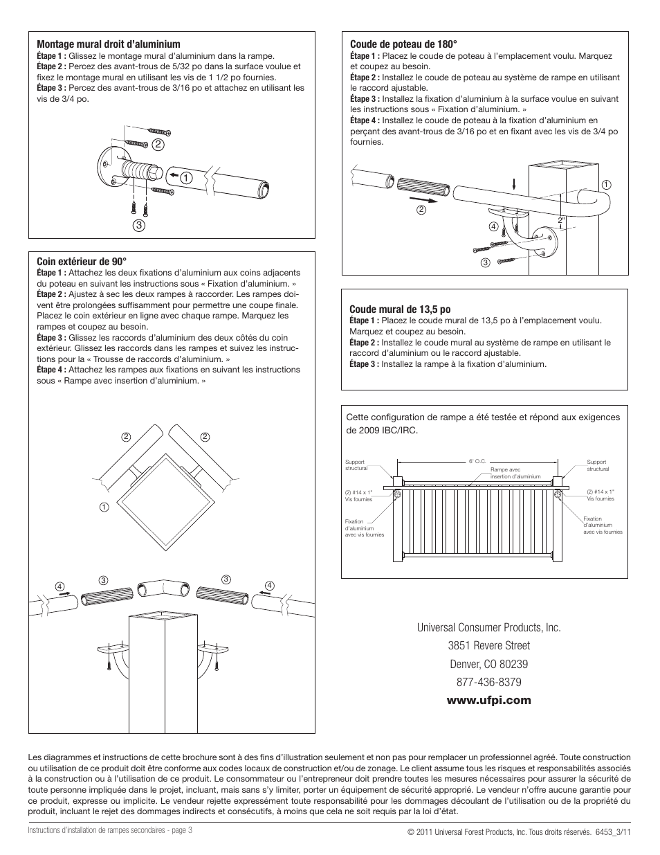 Straightwall-mount2.ai | Deckorators Secondary Handrail User Manual | Page 6 / 9
