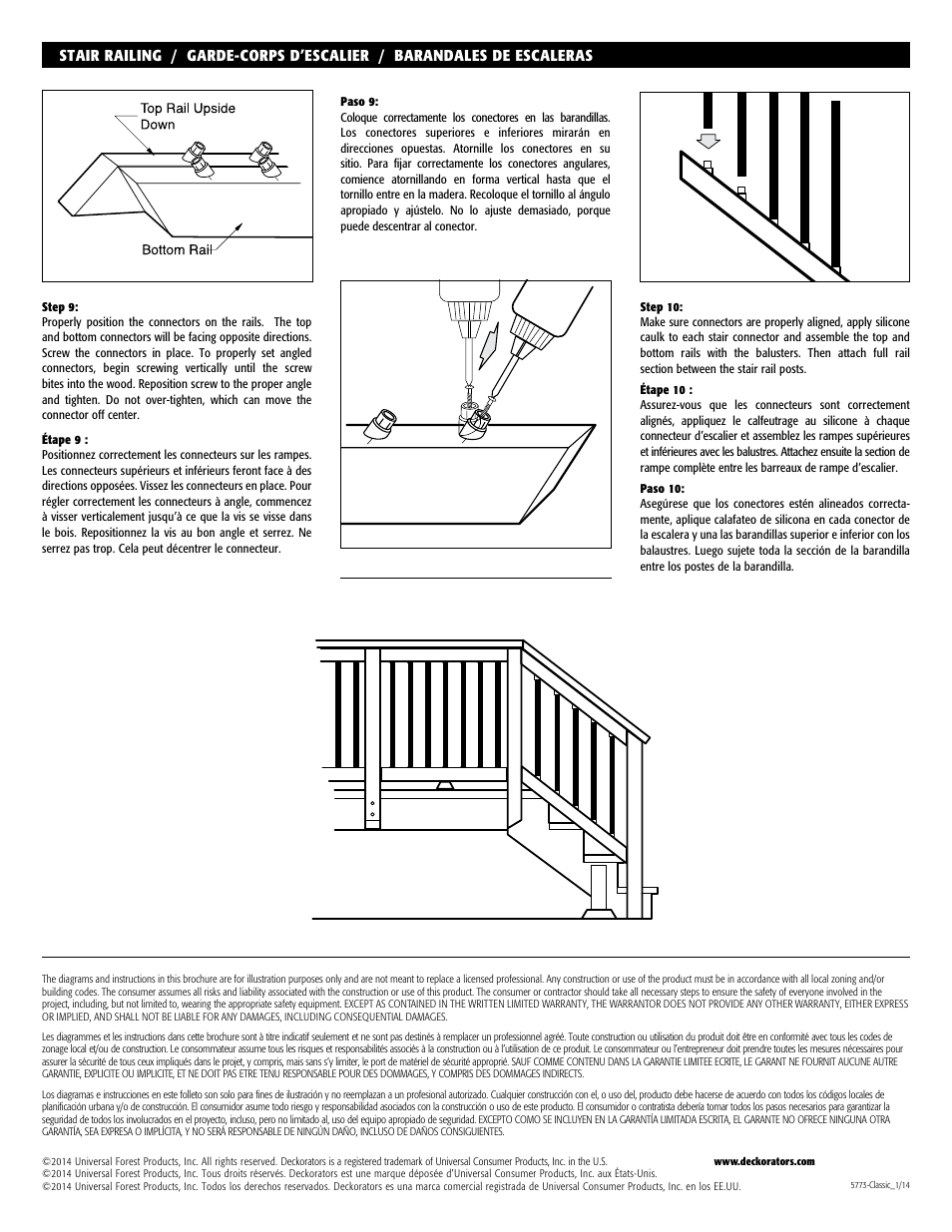 Deckorators Colonial Baluster User Manual | Page 3 / 3