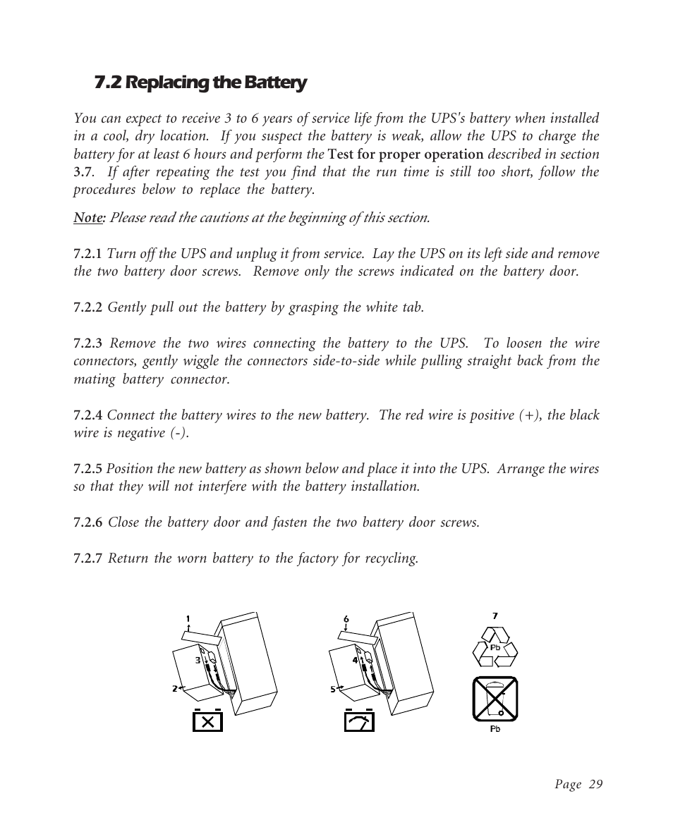 2 replacing the battery | APC BK600EI User Manual | Page 31 / 40